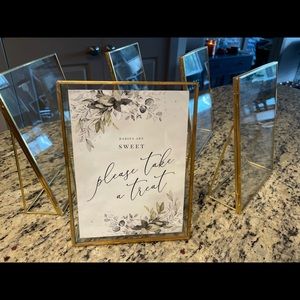6x8 glass picture frames